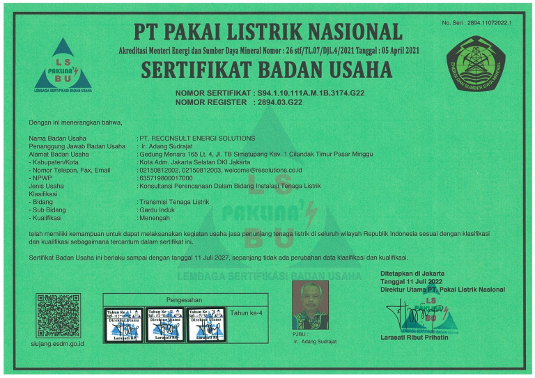 SBU Pengesahan 3 Tahun Tragid